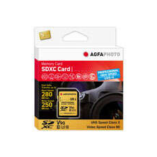 Agfaphoto 10623 memóriakártya 256 GB MicroSDXC UHS-II Class 10 memóriakártya