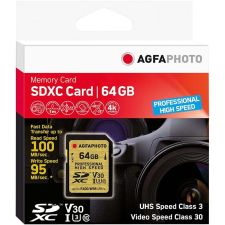 Agfaphoto AgfaPhoto 10606 64 GB SDXC UHS-I Class 10 memóriakártya memóriakártya