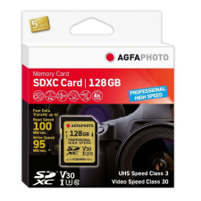 Agfaphoto AgfaPhoto 10607 128 GB SDXC UHS-I Class 10 memóriakártya memóriakártya