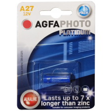 Agfaphoto Platinum Alkáli Riasztóelem A27 LR27A B1 villanyszerelés