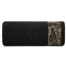  Agis jacquard törölköző Fekete 70x140 cm lakástextília