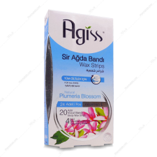  Agiss gyantacsíkok testre természetes plumeria virág kivonattal 24 db szőrtelenítés