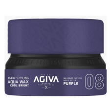  AGIVA 08 Hair Styling Aqua Wax Cool Bright Purple 155 ml hajformázó