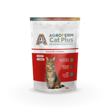 AgroFerm Cat Plus ízesített szimbiotikum - macskáknak 70 g vitamin, táplálékkiegészítő macskáknak