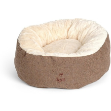 Agui Snuggle Bed szuperpuha kutya / macska ágy - Barna (ø 40 cm) szállítóbox, fekhely kutyáknak
