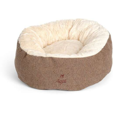  Agui Snuggle Bed szuperpuha kutya / macska ágy - Barna (ø 40 cm) szállítóbox, fekhely macskáknak