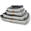 Agui Soft Bed kutya- és macskafekhely gyöngyszürke színben (62 x 44 x 22 cm)