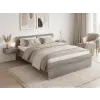  Ágy ELISA 180 x 200 cm, szarvasgomba tölgy Ágyrács: Léces ágyrács, Matrac: Coco Maxi 20 cm matrac