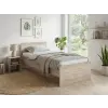  Ágy ELISA 90 x 200 cm, sonoma tölgy Ágyrács: Léces ágyrács, Matrac: Coco Maxi 20 cm matrac