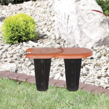 Ágyásszegély lapos IPAK2 3,8 m TERRACOTTA kerti dekoráció