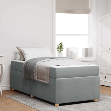  Ágykeret Egyéb Világosszürke 80 x 200 cm szövet ágy és ágykellék