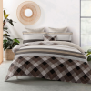  Ágyneműhuzat Nordic Flanel Barna rombuszos 6 részes