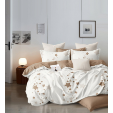  Ágyneműhuzat Star Bézs csillag mintás mintás 3 részes lakástextília