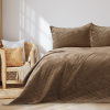  Ágytakaró LAILA szín kapucsínó stílus glamour anyag bársony, poliészter 170x210 AmeliaHome