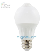 Aigostar LED izzó A60B E27 12W 280° A5S hideg fehér mozgásérzékelős biztonságtechnikai eszköz