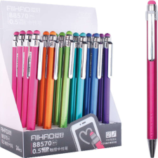  Aihao 88570 Touch Pen érintőképernyős golyóstoll, színes test 0,5mm toll