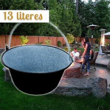 Aimal 13 literes zománcozott bogrács konyhai eszköz