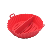  Air fryer szilikon forma-osztott rész 20 cm sütés és főzés