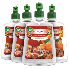 Air Wick Active Fresh Automata Légfrissítő spray utántöltő, Gyümölcsös téli puncs (4x228 ml) tisztító- és takarítószer, higiénia