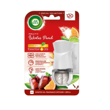Air Wick elektromos légfrissítő készülék, Gyümölcsös Téli Puncs utántöltővel (19 ml) tisztító- és takarítószer, higiénia