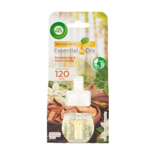 Air Wick elektromos légfrissítő utántöltő, Szantálfa és Lágy Vanília illat (6x19 ml) tisztító- és takarítószer, higiénia