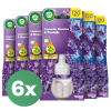 Air Wick Levendula mező és Harangvirág Utántöltő elektromos légfrissítő készülékhez 6x19ml