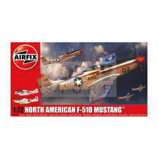 AIRFIX North American F-51D Mustang repülőgép makett 1:72 (A02047A) makett