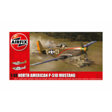  Airfix North American P-51D Mustang 1:48 makett repülő (A05131A) makett