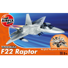 AIRFIX QUICKBUILD F-22 Raptor vadászrepülőgép műanyag modell (1:72) makett