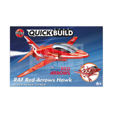 AIRFIX - QUICKBUILD Red Arrows Hawk repülőgép makett (J6018) makett