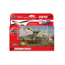 AIRFIX - Starter Set -Sherman Firefly harcjármű makett 1:72 (A55003) makett