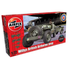  Airfix Willys Jeep, Trailer & 6PDR Gun 1:72 (A02339) makett