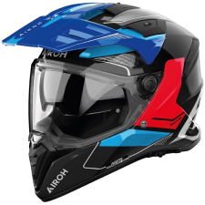 AIROH Bandit Tune enduro bukósisak kék-piros bukósisak