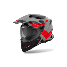 AIROH Commander 2 Reveal 2024 enduro bukósisak matt fluo-piros bukósisak