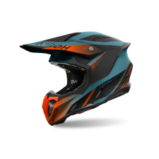AIROH Twist 3 Shard 2024 motocross sisak matt narancssárga bukósisak