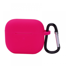  Airpods 3 szilikon tok, Pink, 2.5 mm fülhallgató, fejhallgató tok