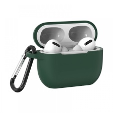  Airpods Pro szilikon tok, Sötét zöld, 2.5mm fülhallgató, fejhallgató tok
