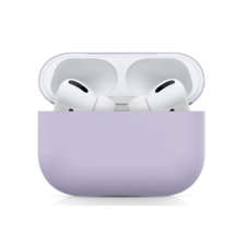AirPods Pro Szilikon Védőtok, levendula lila fülhallgató, fejhallgató tok