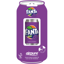 Airpure AUTÓILLATOSÍTÓ 3D DOBOZOS ÜDÍTŐ "FANTA SZŐLŐ" üdítő, ásványviz, gyümölcslé