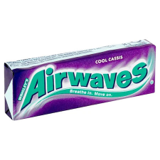 Airwaves Blackcurrant fekete ribizli ízű rágógumi 14 g csokoládé és édesség