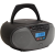 Aiwa BBTU-400BK Hordozható CD rádió, Bluetooth, USB bemenettel, órával és ébresztőórával