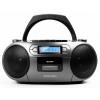 Aiwa Hordozható retro boombox CD/kazetta/Bluetooth szürke RC-250GY