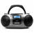Aiwa Hordozható retro boombox CD/kazetta/Bluetooth szürke RC-250GY