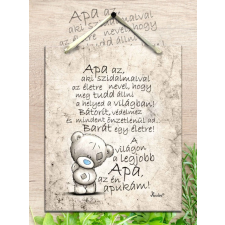  Ajándék apáknak - Falikép - Apa az aki szidalmaival.. grafika, keretezett kép
