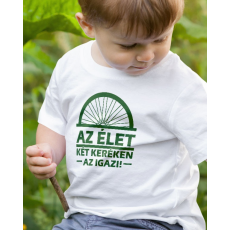  Ajándék bicikliseknek - Gyerek póló kerékpárosoknak