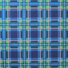 Ajándék csomagolópapír CLASSICO tartan kék mintás csomagolópapír