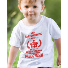  Ajándék főnöknek - Vicces feliratos gyerek póló