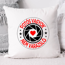 Ajándék fotósnak - Nem vagyok varázsló párna lakástextília