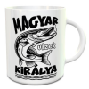  Ajándék horgászoknak - Magyar vizek királya, csuka bögre