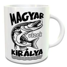  Ajándék horgászoknak - Magyar vizek királya, csuka bögre bögrék, csészék